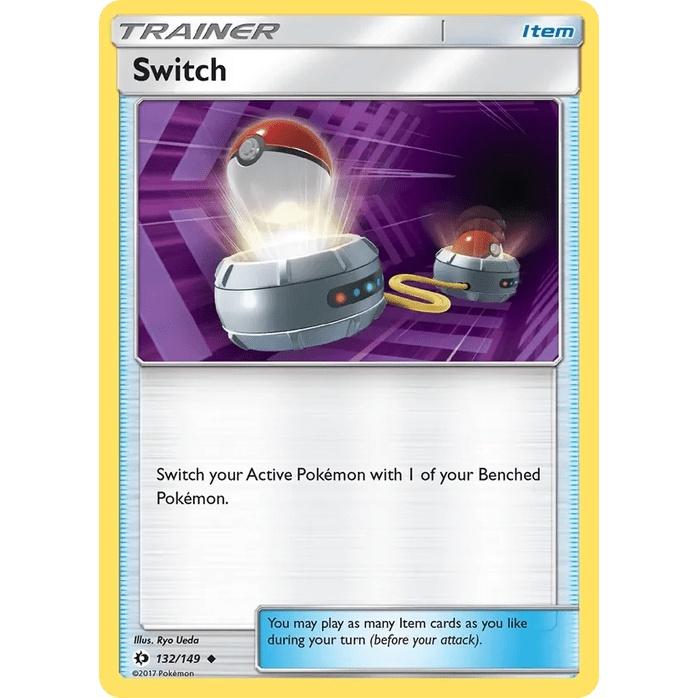 Switch 132/149 - Sun & Moon Base Set (Engelsk / Near Mint)
