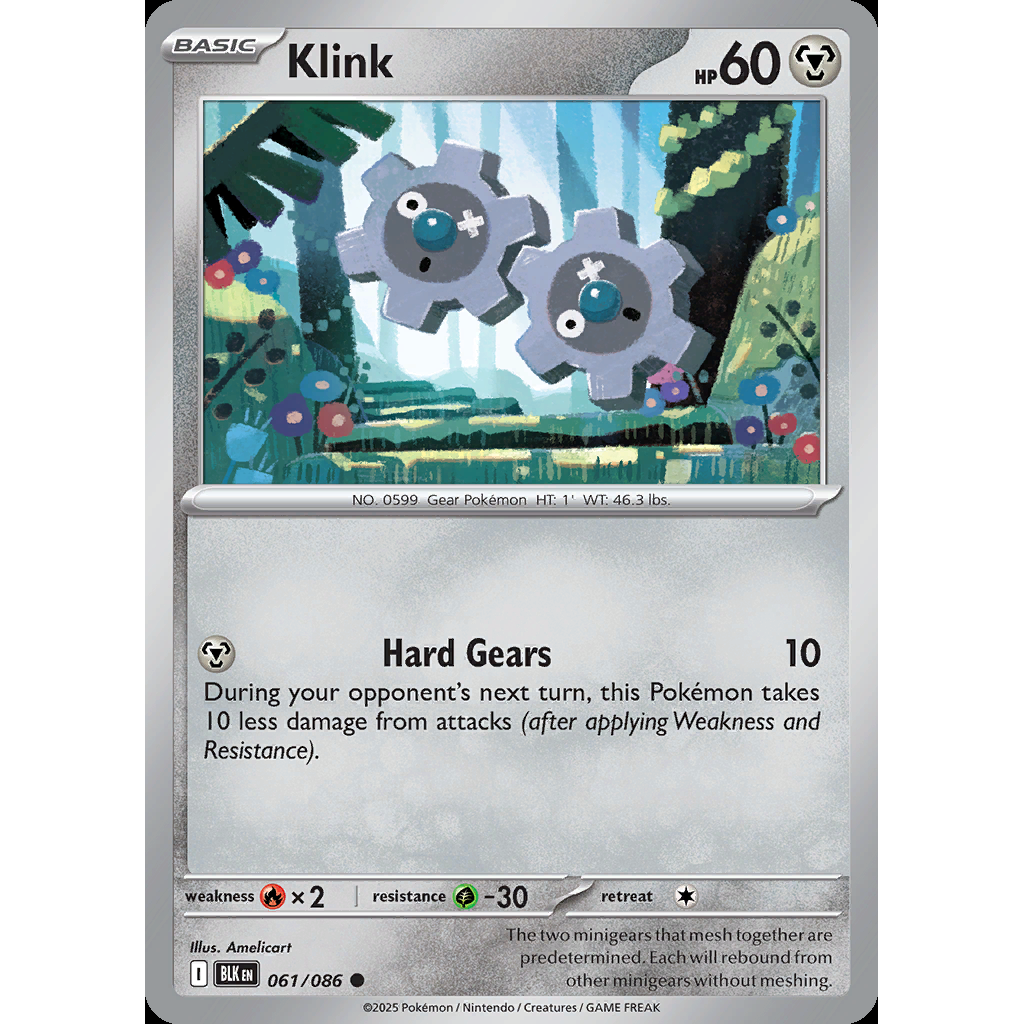 Klink 61/086 - Black Bolt