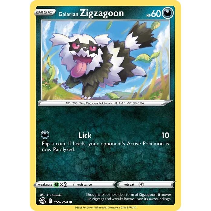 Galarian Zigzagoon - Fusion Strike (Common) [FST-159] English / Near Mint / Normal