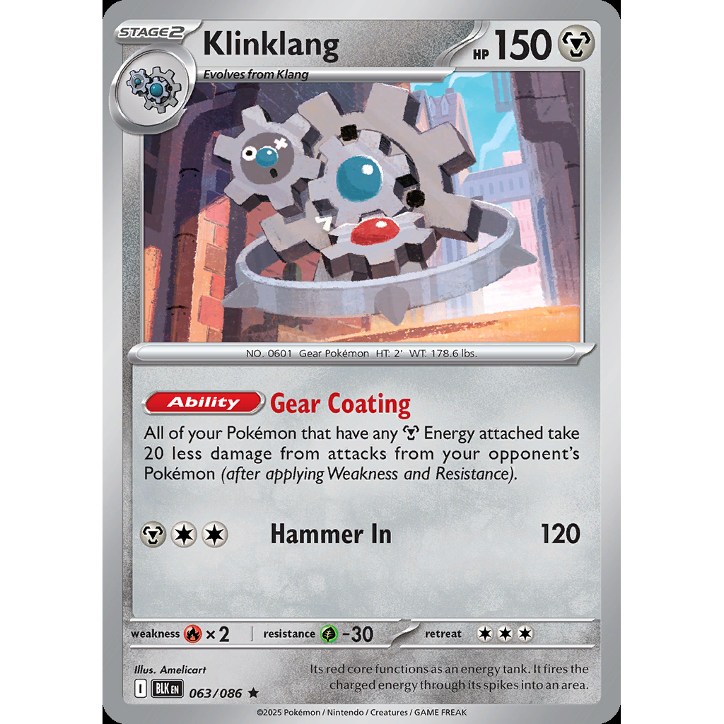 Klinklang 63/086 [Holo] - Black Bolt