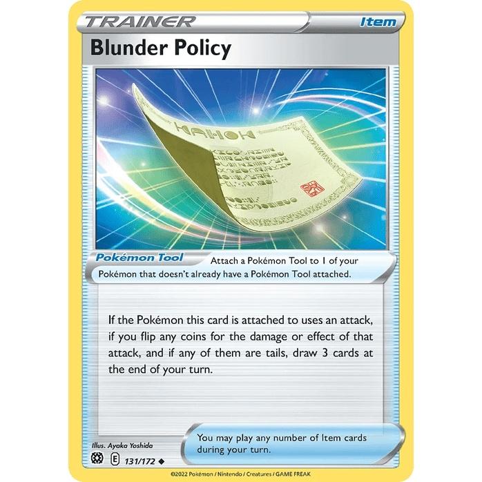 Blunder Policy 131/172 - Brilliant Stars (Engelsk / Near Mint)