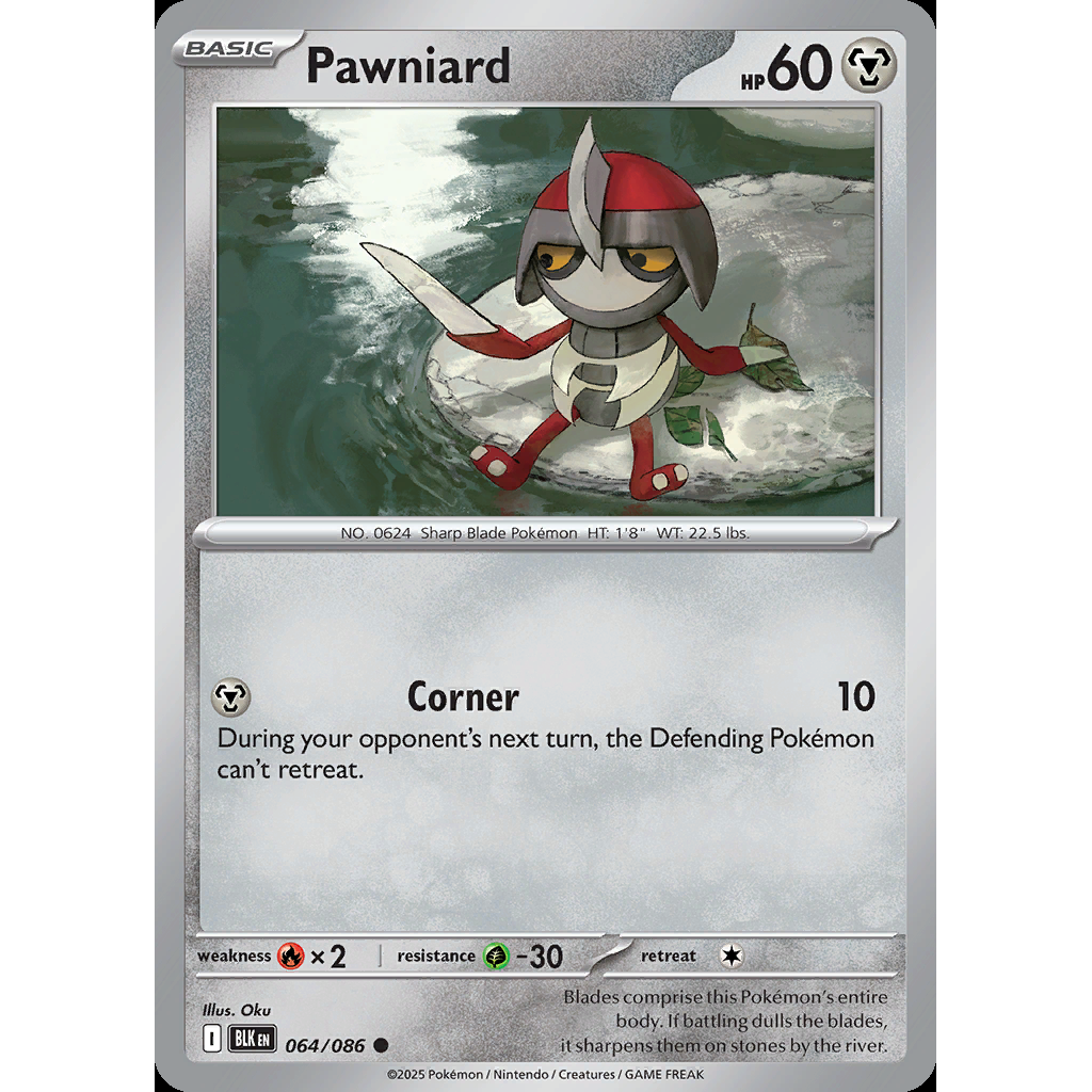 Pawniard 64/086 - Black Bolt