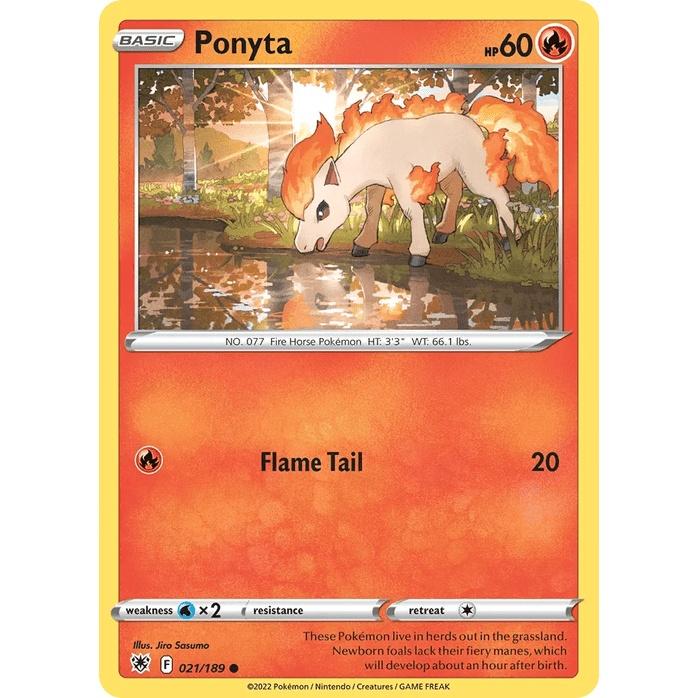 Ponyta - Astral Radiance (Common) [ASR-21] English / Near Mint / Normal