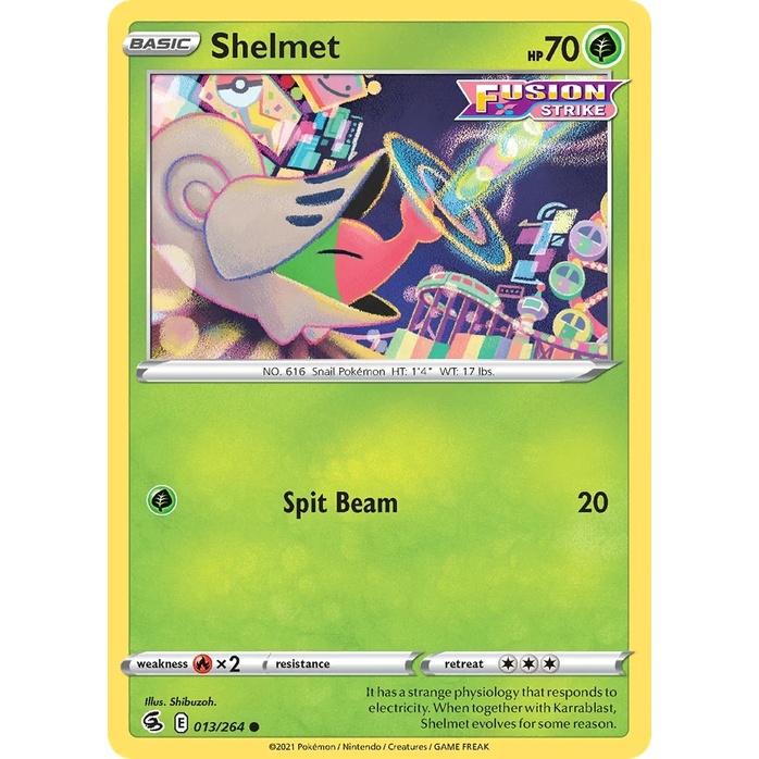 Shelmet - Fusion Strike (Common) [FST-13] English / Near Mint / Normal