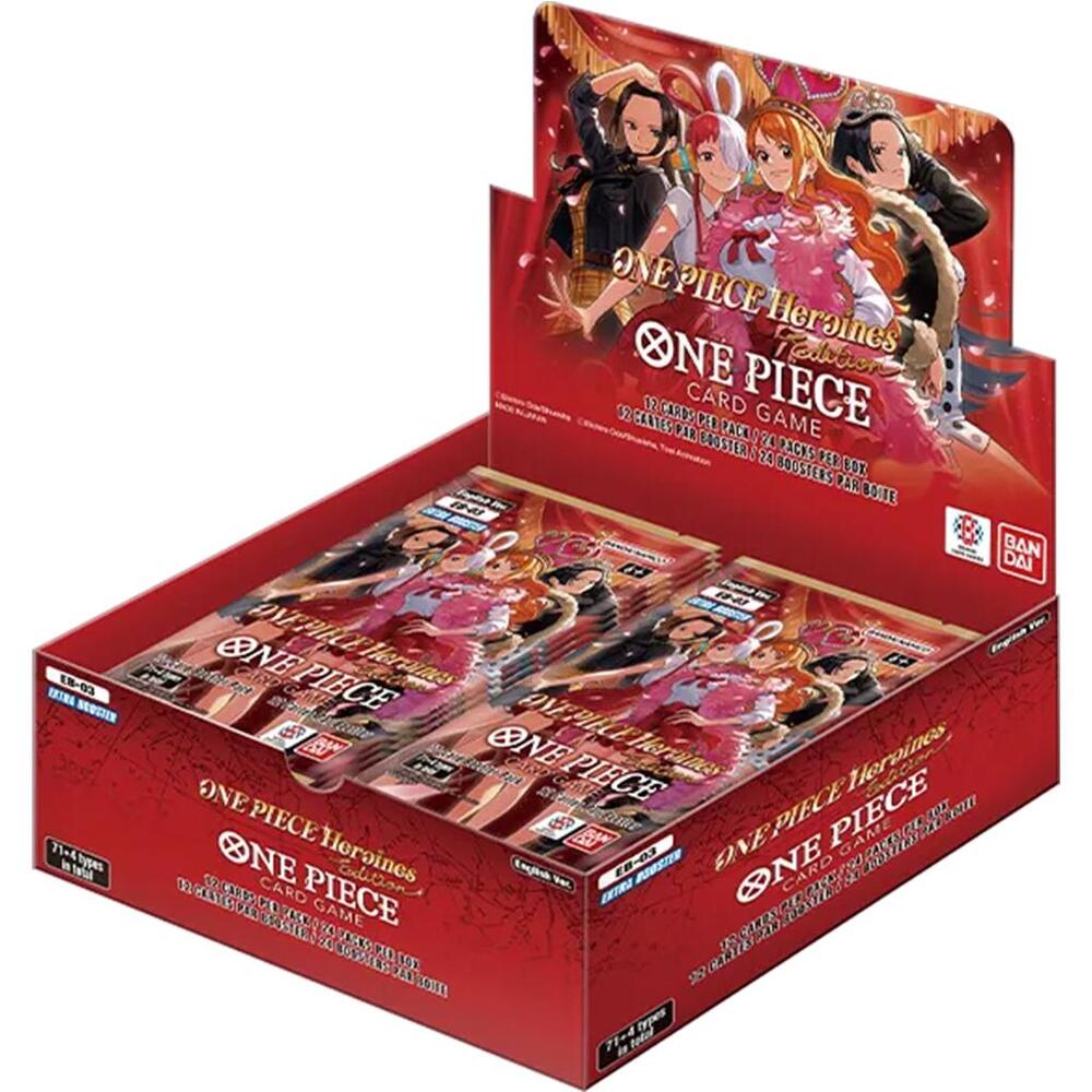 One Piece TCG: Heroines Booster Box (EB-03)