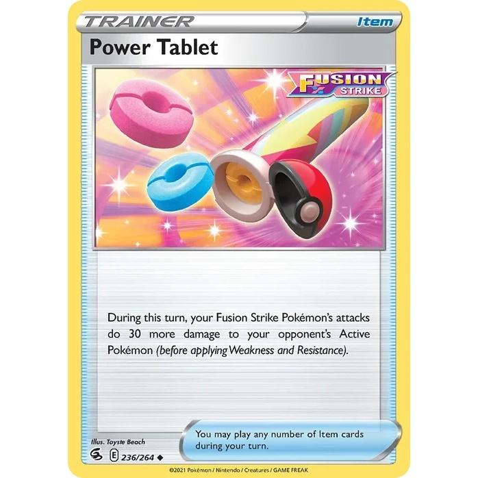 Power Tablet - Fusion Strike (Uncommon) [FST-236] English / Near Mint / Normal