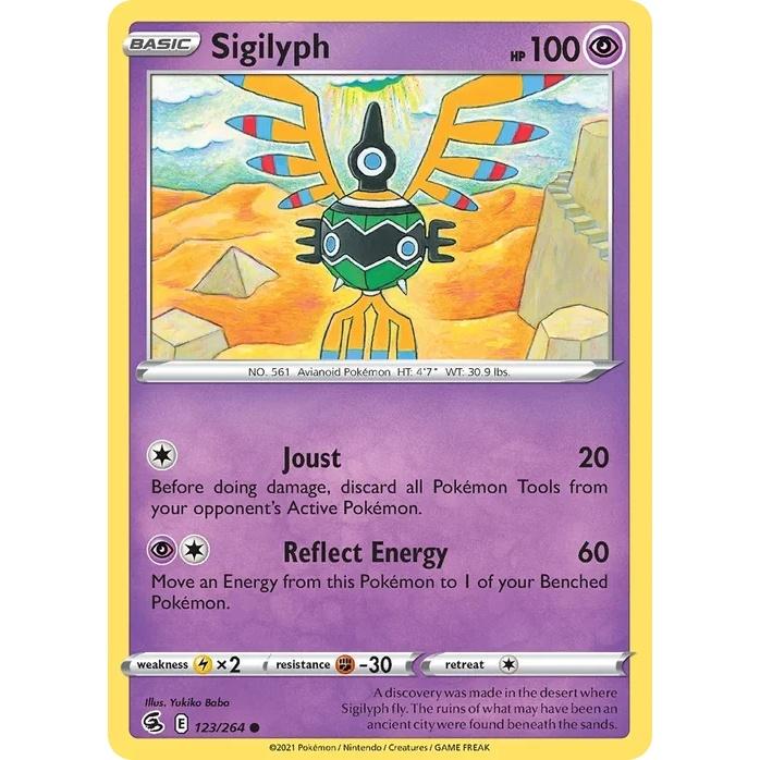 Sigilyph - Fusion Strike (Common) [FST-123] English / Near Mint / Normal