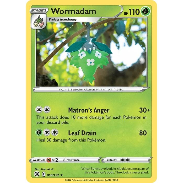 Wormadam 10/172 - Brilliant Stars (Engelsk / Near Mint)