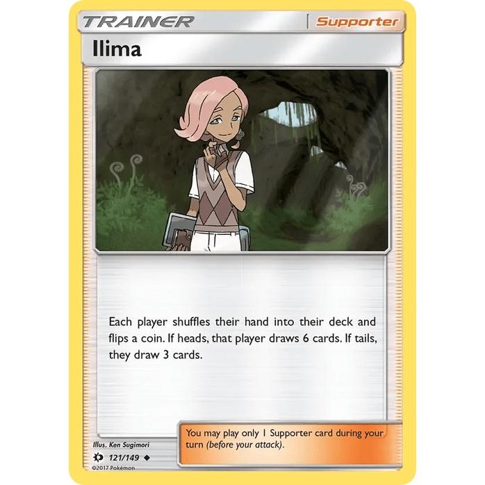 Ilima 121/149 - Sun & Moon Base Set (Engelsk / Near Mint)