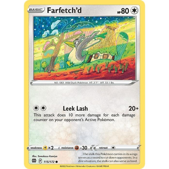 Farfetch'd 115/172 - Brilliant Stars (Engelsk / Near Mint)