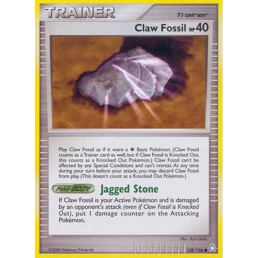 Claw Fossil 138/146 - Legends Awakened (Engelsk / Near Mint)