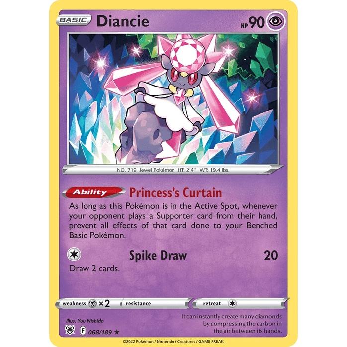 Diancie - Astral Radiance (Holo Rare) [ASR-68] English / Near Mint / Normal