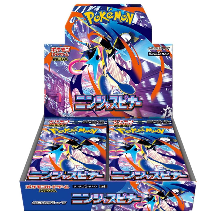 Pokémon Mega Ninja Spinner Booster Box (Japansk)