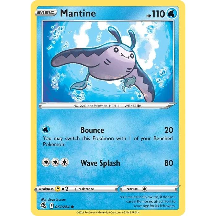 Mantine - Fusion Strike (Common) [FST-61] English / Near Mint / Normal