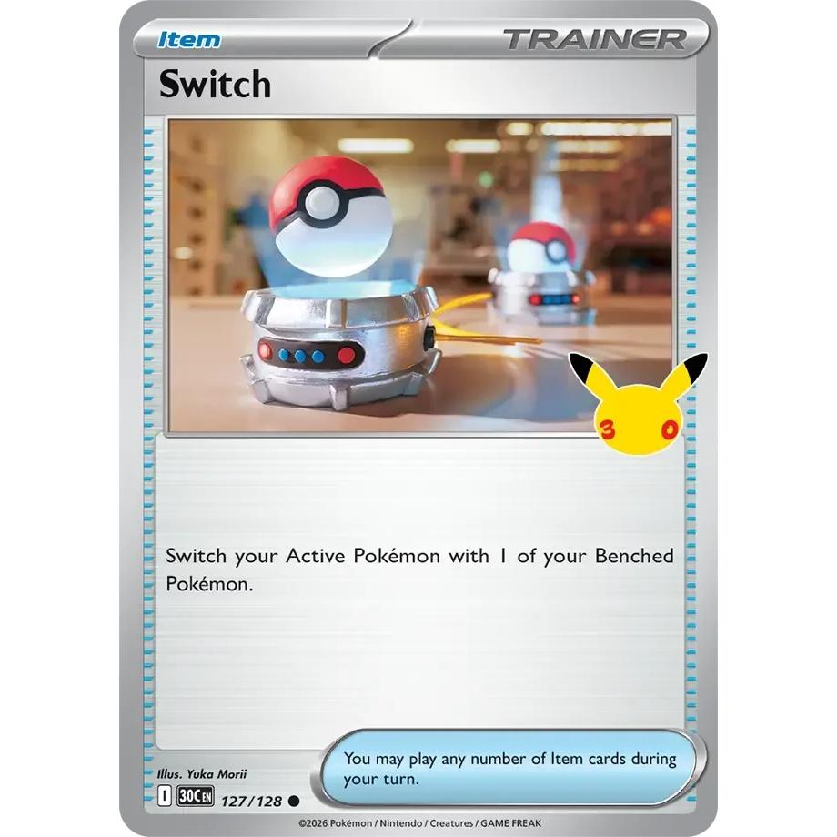 Switch - 30th Celebration (Common) [30C-127] English / Near Mint / Normal