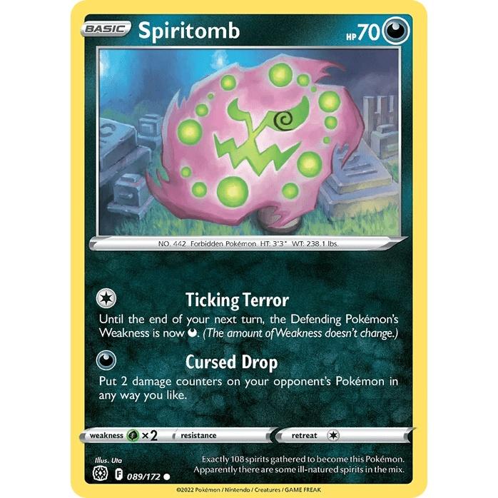 Spiritomb 89/172 - Brilliant Stars (Engelsk / Near Mint)