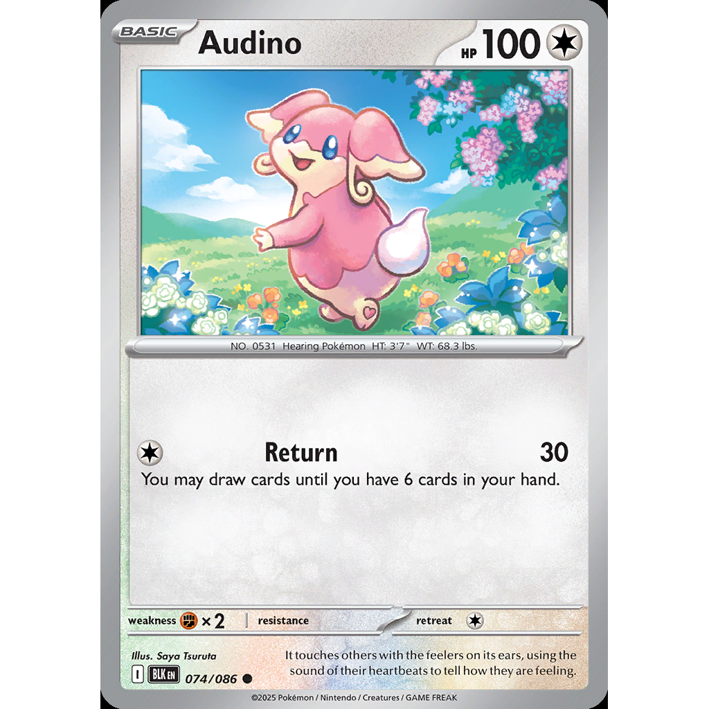 Audino 74/086 - Black Bolt