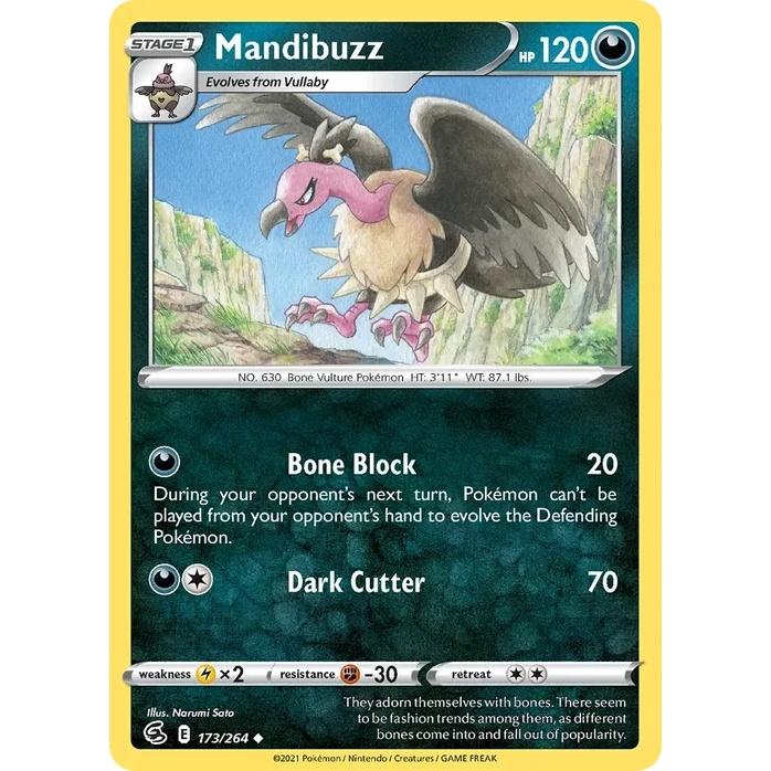 Mandibuzz - Fusion Strike (Uncommon) [FST-173] English / Near Mint / Normal
