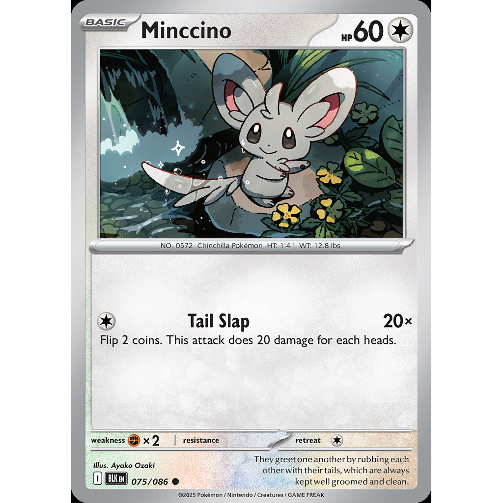 Minccino 75/086 - Black Bolt