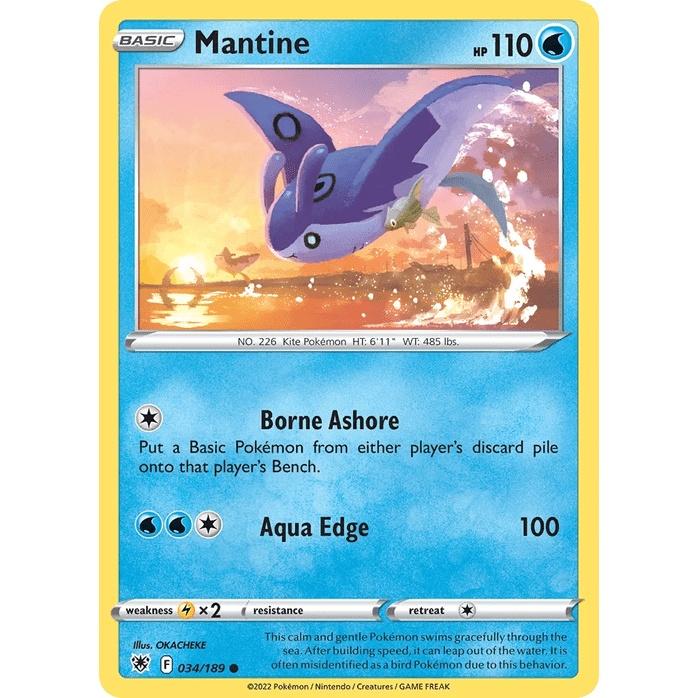 Mantine - Astral Radiance (Common) [ASR-34] English / Near Mint / Normal