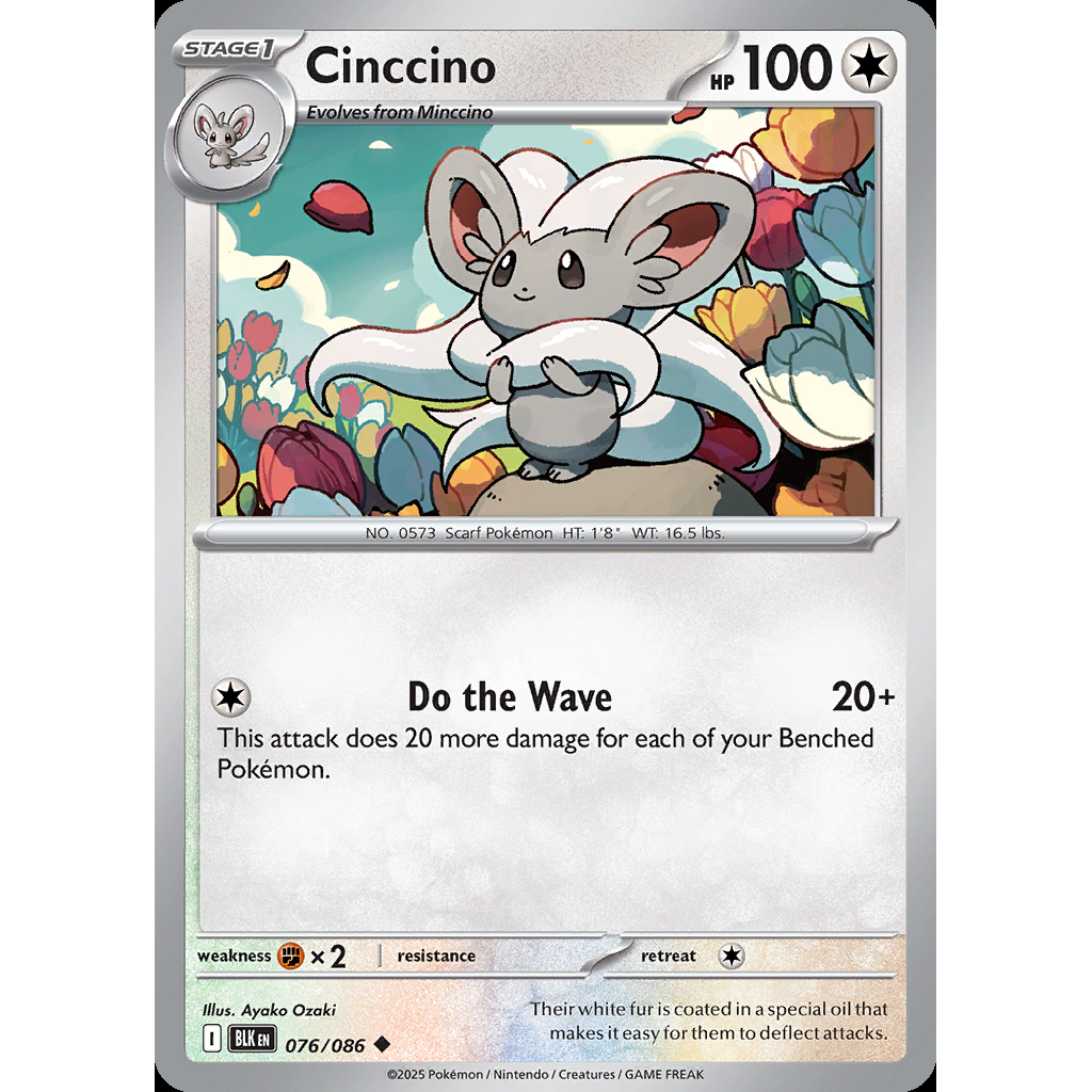 Cinccino 76/086 - Black Bolt