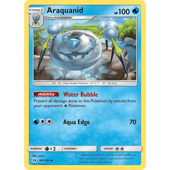 Araquanid 46/149 - Sun & Moon Base Set (Engelsk / Near Mint)