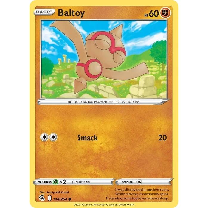 Baltoy - Fusion Strike (Common) [FST-144] English / Near Mint / Normal