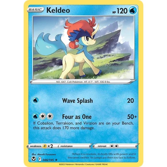 Keldeo - Silver Tempest (Rare) [SIT-46] English / Near Mint / Normal