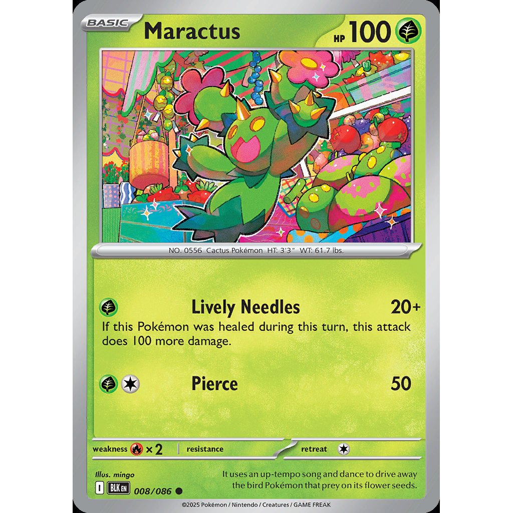 Maractus 8/086 - Black Bolt