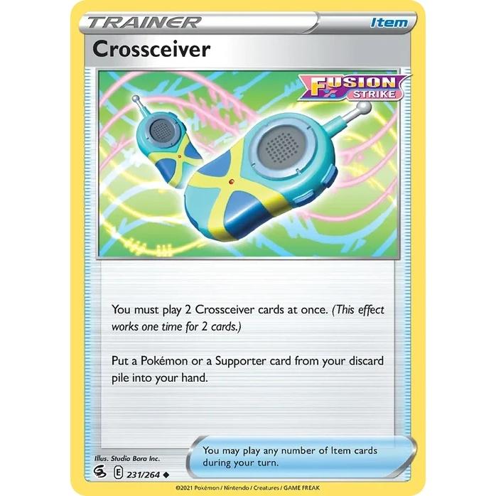 Crossceiver - Fusion Strike (Uncommon) [FST-231] English / Near Mint / Normal