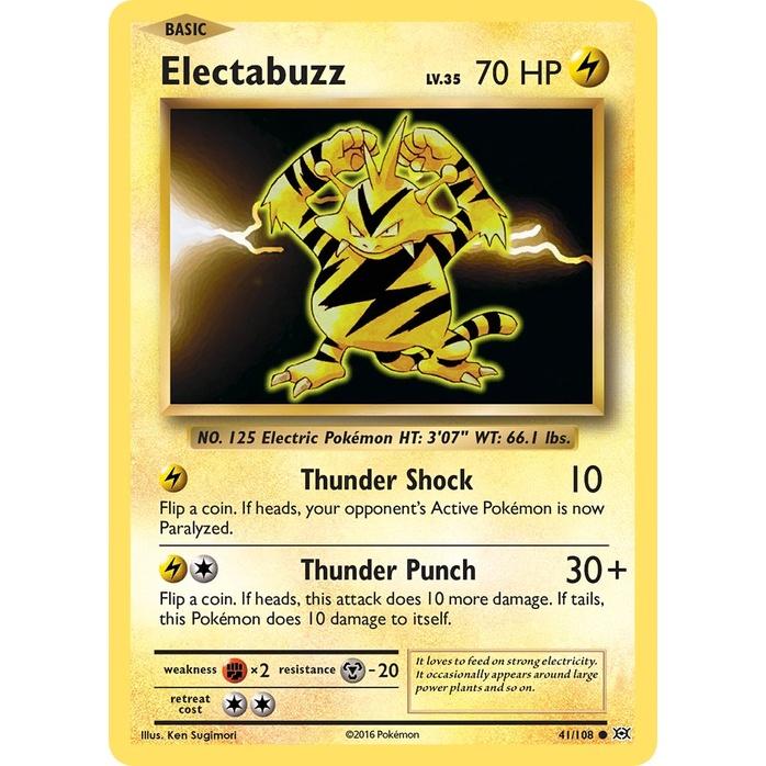 Electabuzz - Evolutions (Common) [EVO-41] English / Near Mint / Normal