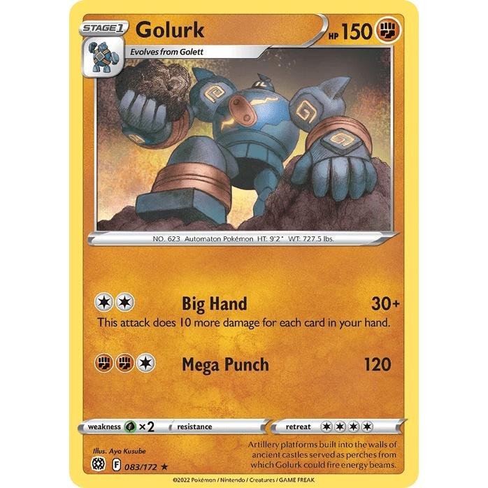 Golurk 83/172 - Brilliant Stars (Engelsk / Near Mint)