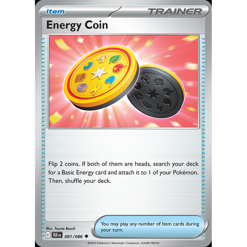Energy Coin 81/086 - Black Bolt