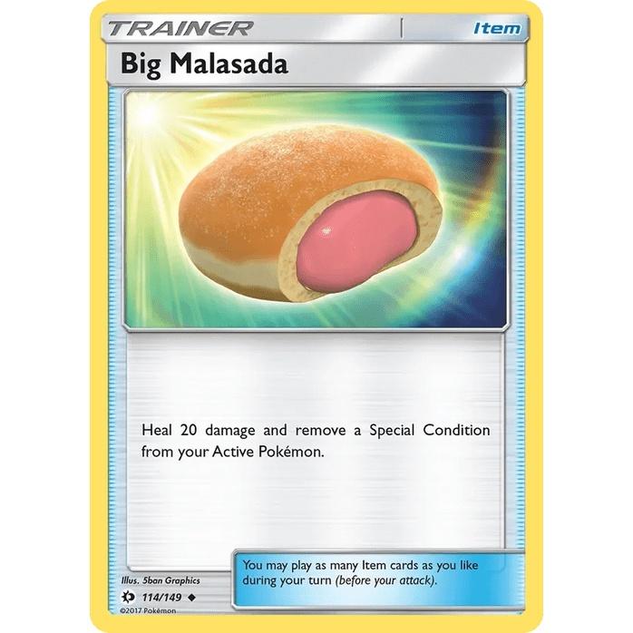 Big Malasada 114/149 - Sun & Moon Base Set (Engelsk / Near Mint)