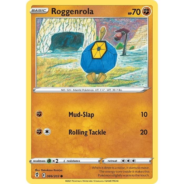 Roggenrola - Evolving Skies (Common) [EVS-86] English / Near Mint / Normal