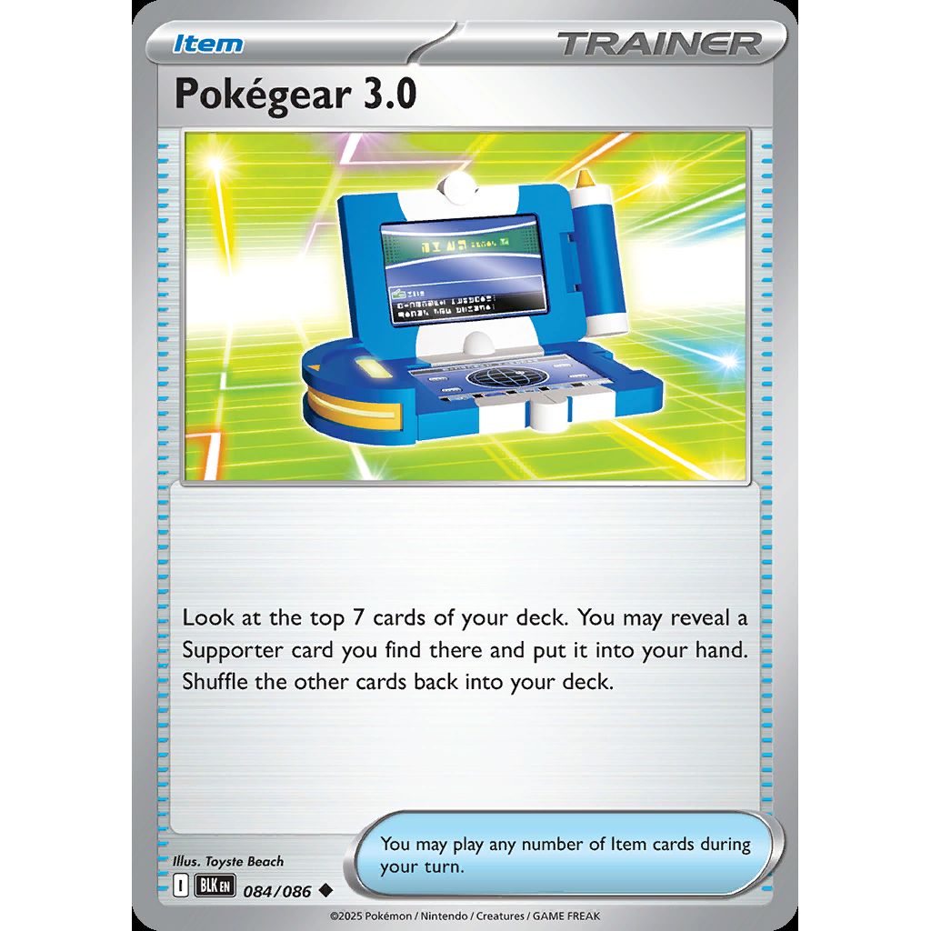 Pokégear 3.0 84/086 - Black Bolt