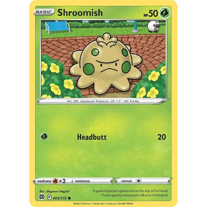 Shroomish 3/172 - Brilliant Stars (Engelsk / Near Mint)