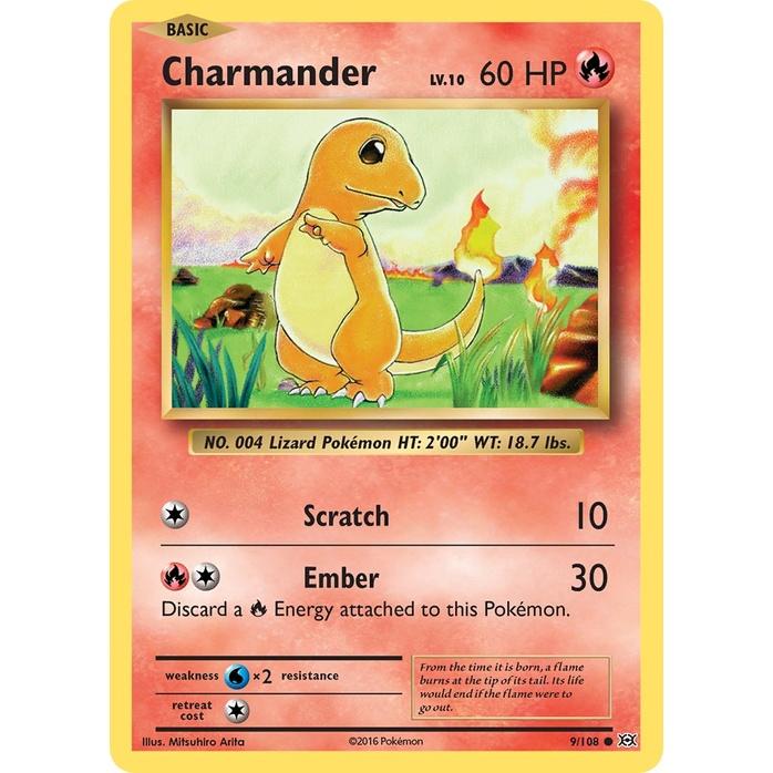 Charmander - Evolutions (Common) [EVO-9] English / Near Mint / Normal