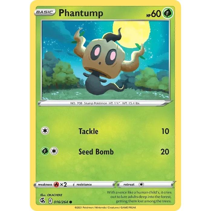 Phantump - Fusion Strike (Common) [FST-16] English / Near Mint / Normal