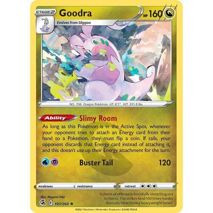 Goodra - Fusion Strike (Rare) [FST-197] English / Near Mint / Normal