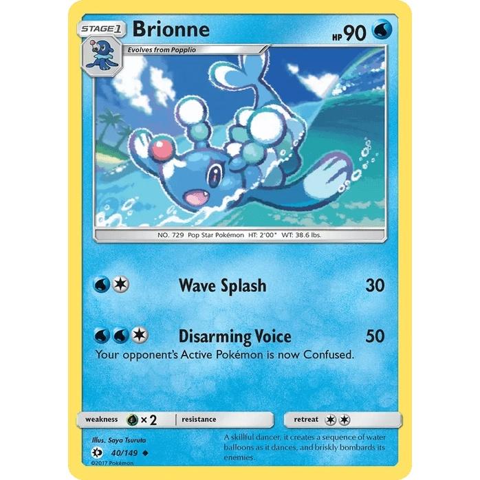 Brionne 40/149 - Sun & Moon Base Set (Engelsk / Near Mint)