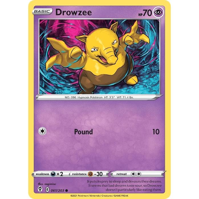 Drowzee - Evolving Skies (Common) [EVS-61] English / Near Mint / Normal