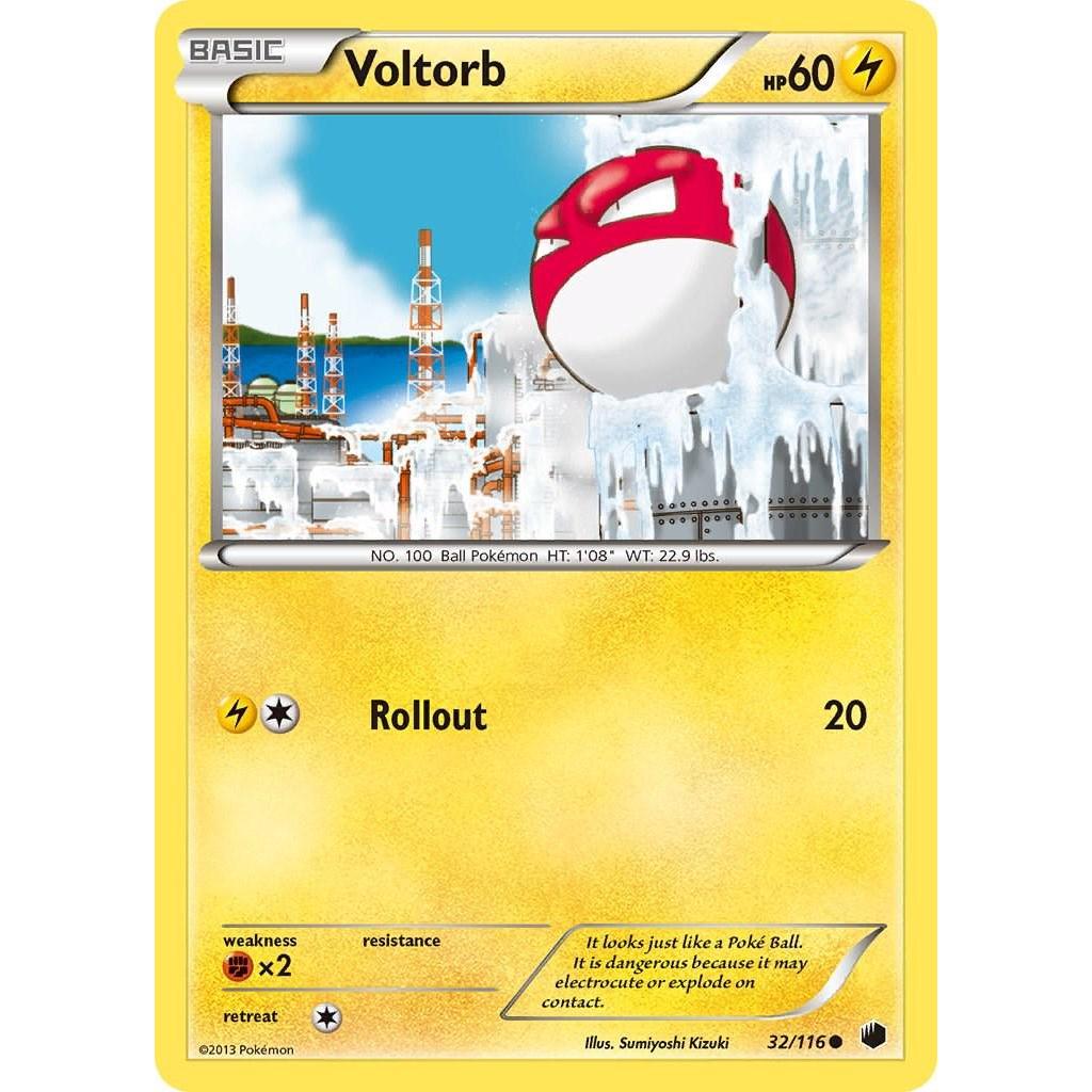Voltorb 32/116 - Plasma Freeze (Engelsk / Near Mint)