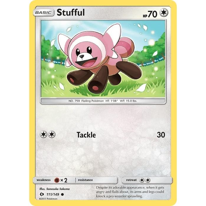 Stufful 111/149 - Sun & Moon Base Set (Engelsk / Near Mint)