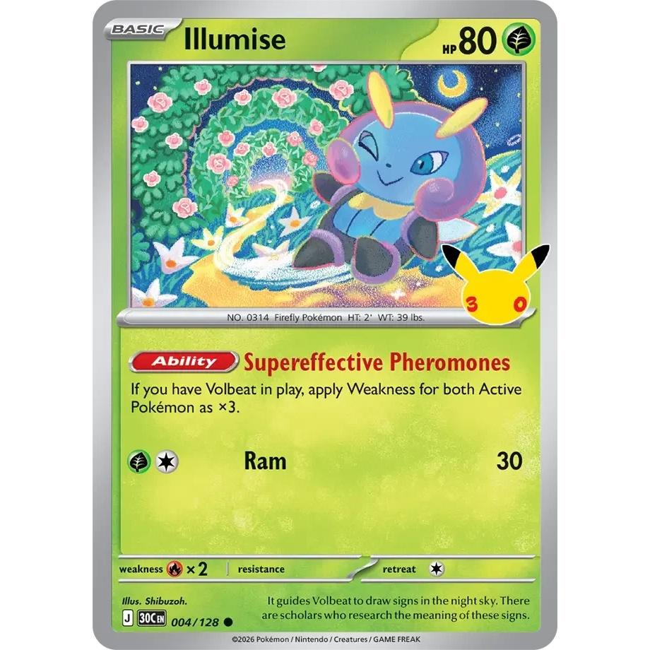 Illumise - 30th Celebration (Common) [30C-4] English / Near Mint / Normal