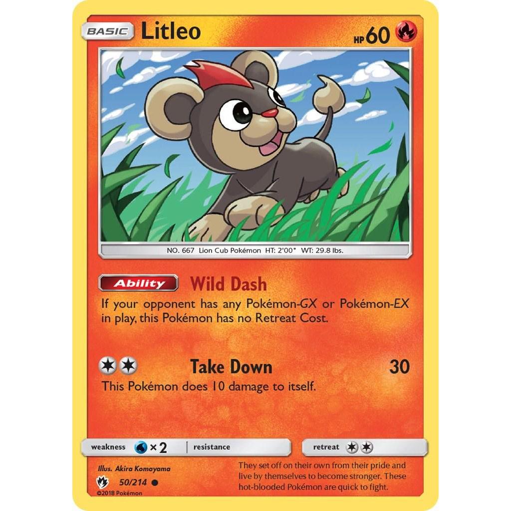 Litleo 50/214 - Lost Thunder (Engelsk / Near Mint)