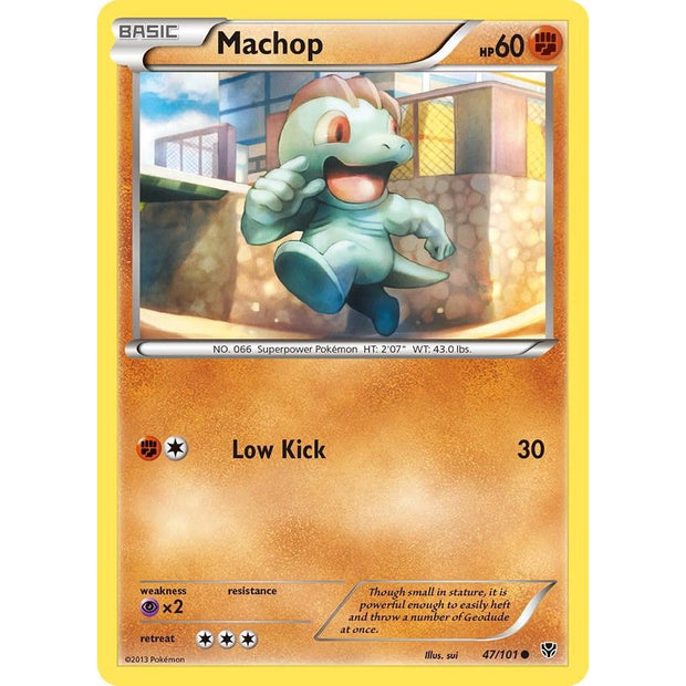 Machop 47/101 - Plasma Blast (Engelsk / Near Mint)
