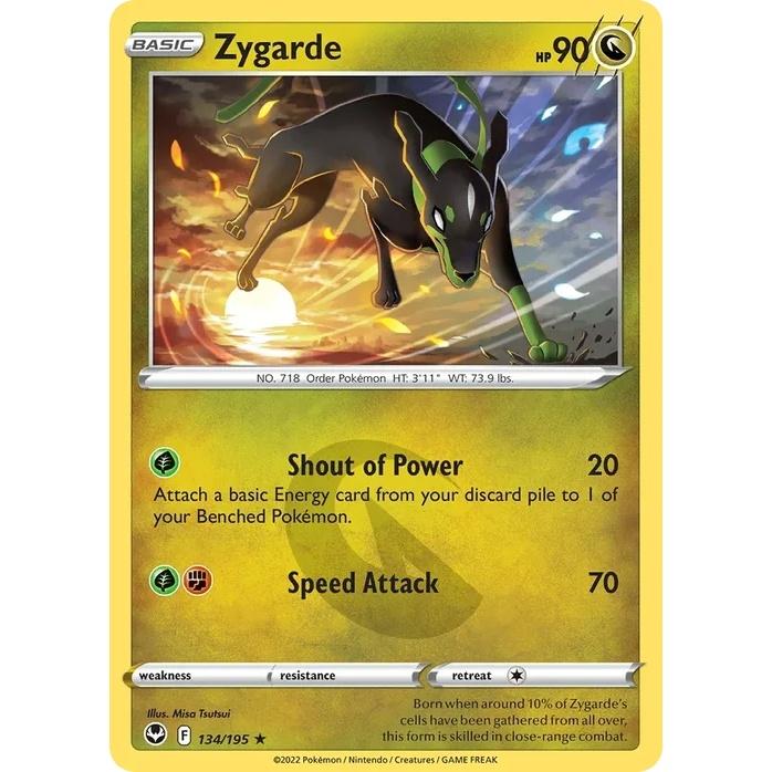 Zygarde - Silver Tempest (Rare) [SIT-134] English / Near Mint / Normal