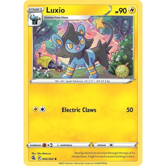 Luxio - Fusion Strike (Uncommon) [FST-92] English / Near Mint / Normal