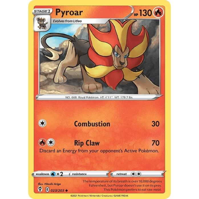 Pyroar - Evolving Skies (Uncommon) [EVS-23] English / Near Mint / Normal